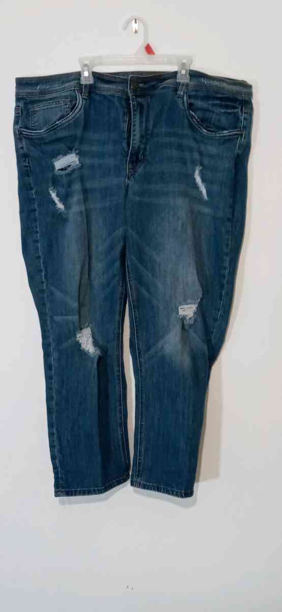 Womens Plus Size Denim Jeans 22