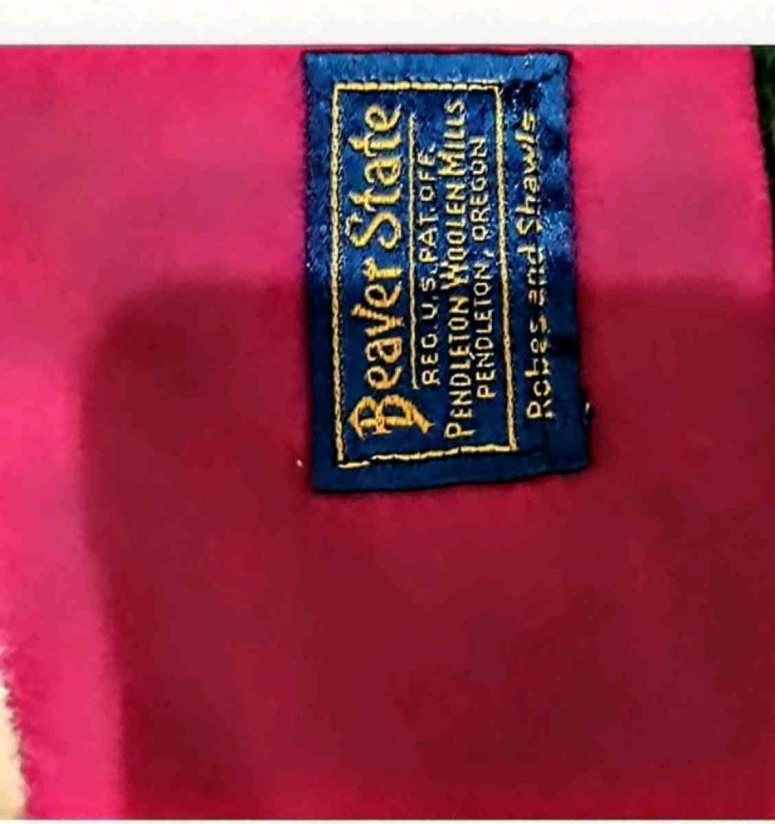 Pendleton Beaver State Vintage Blanket