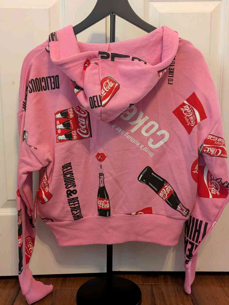 Pink CocaCola zip up