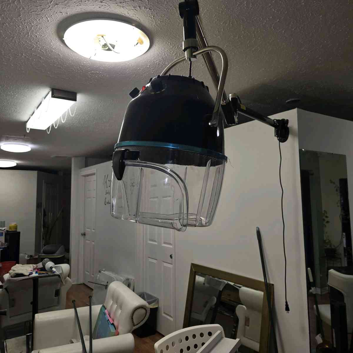 Wall mount hair dryer