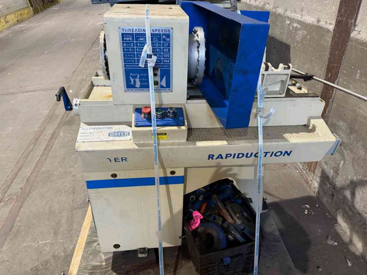 Oster rapiduction pipe threader