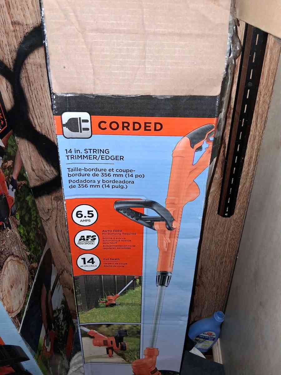 black and decker corded edge trimmer