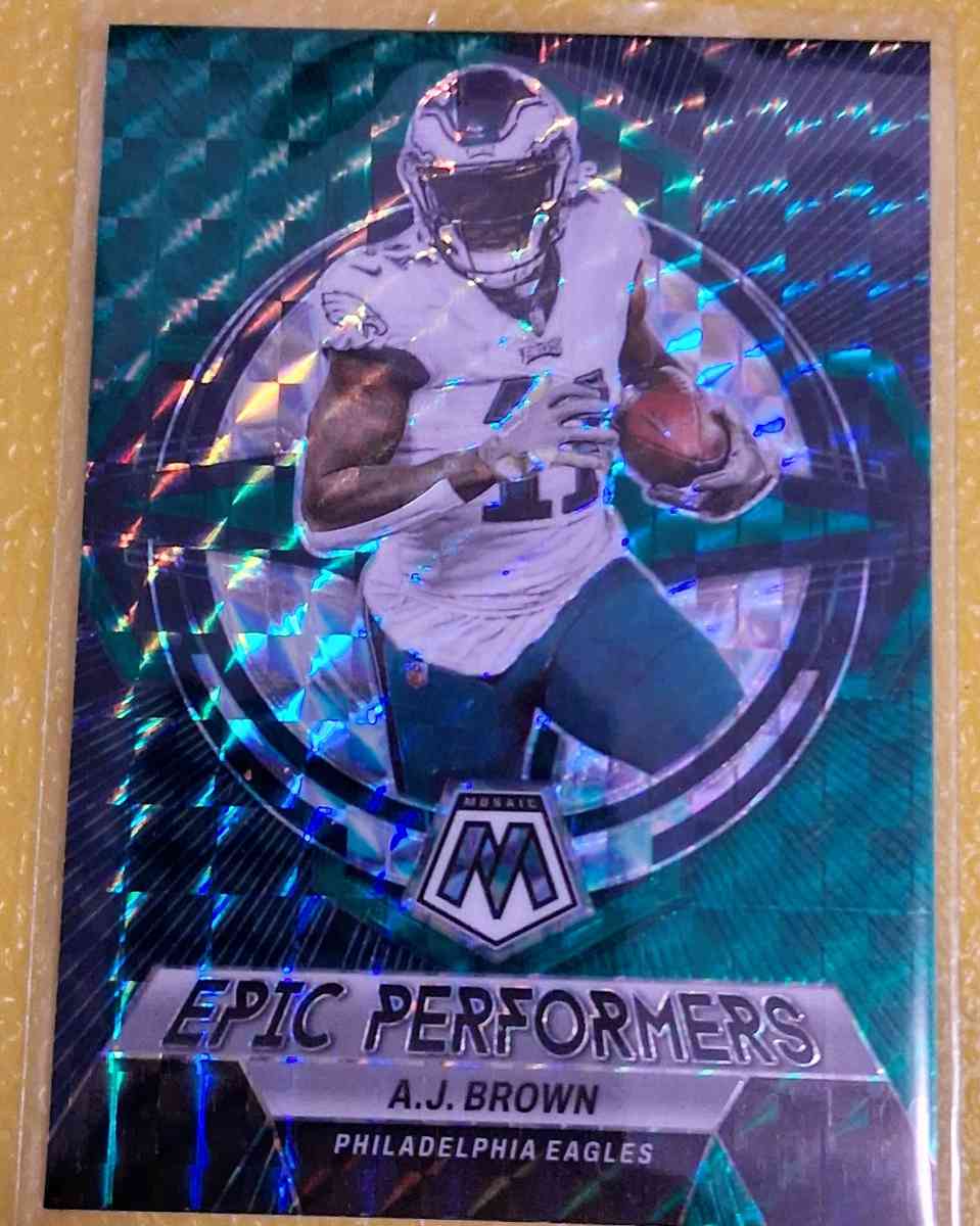 2022 AJ Brown Panini  Epic Performers Prizm