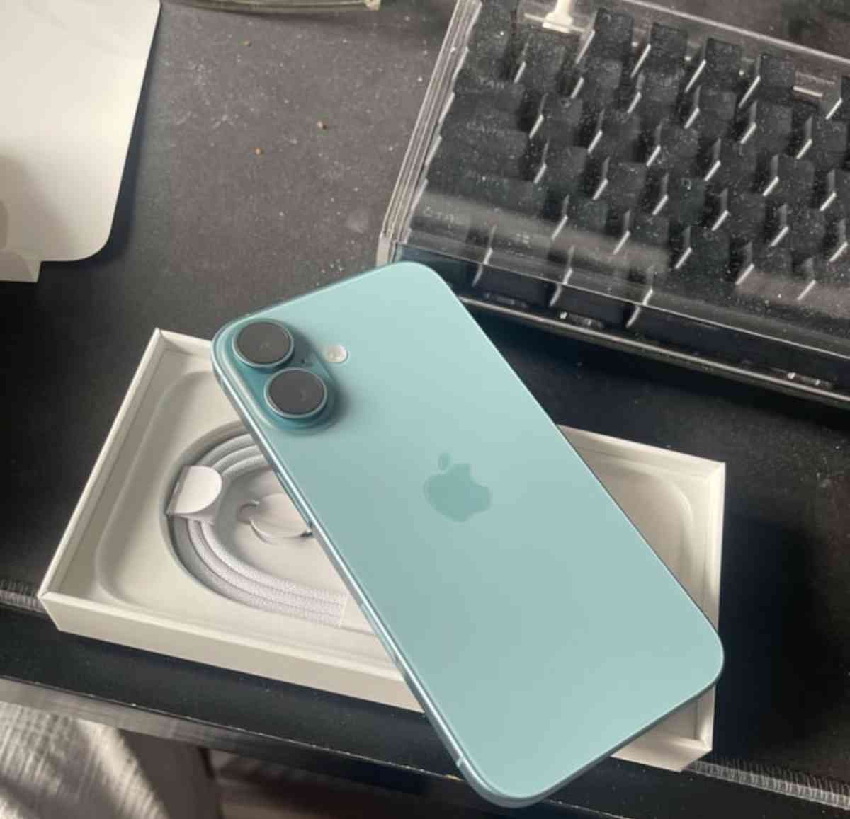 Teal IPhone 16