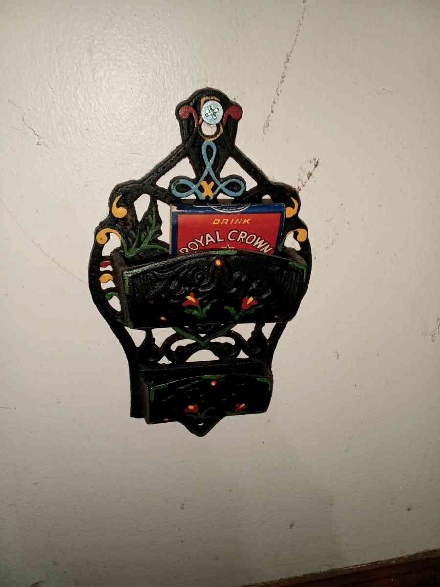 wildon cast iron match holder