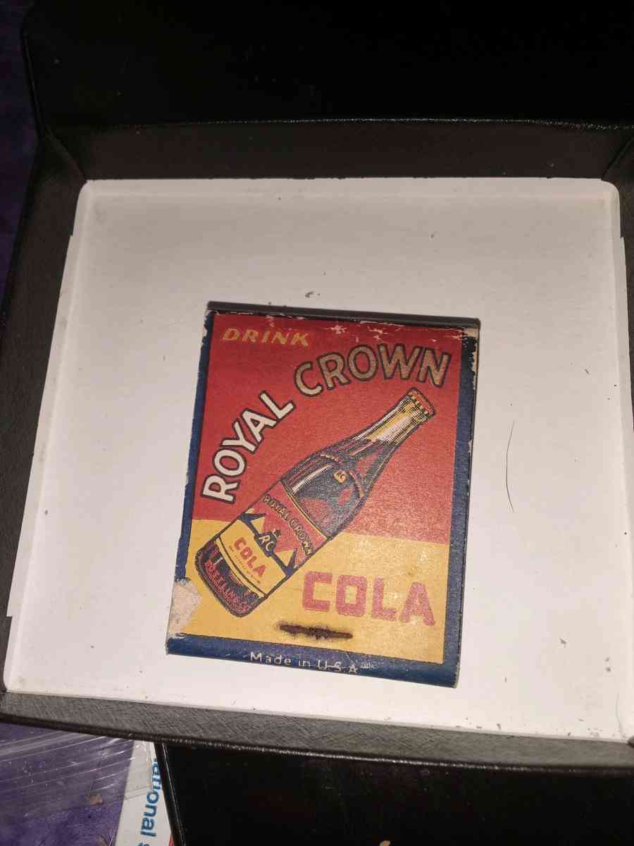 Royal Crown Cola Matches