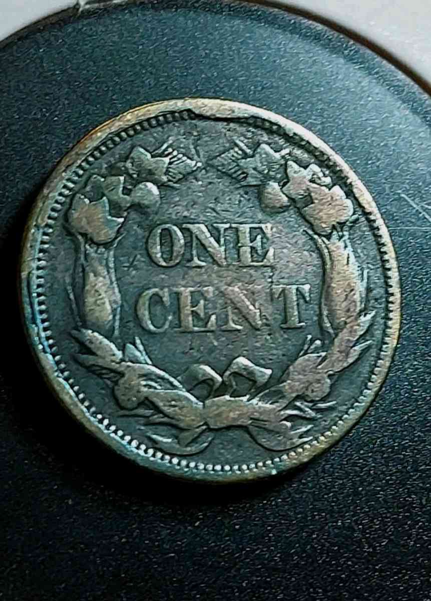 RARE Amazing Collor1858SL Small Letters Flying Eagle Cent Ex