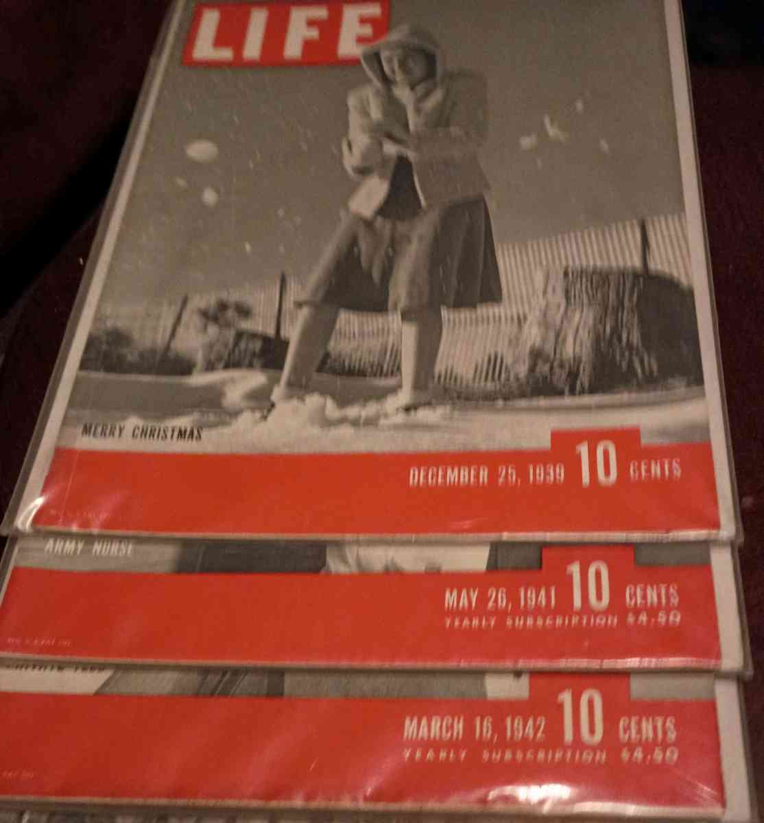Historical LIFE MAGAZINE from 1939