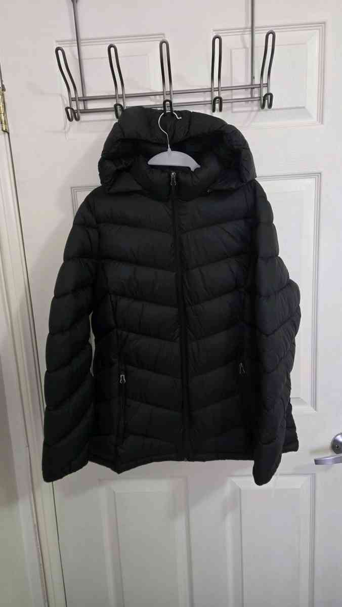 Charter Club Womens hooded puffer coat
