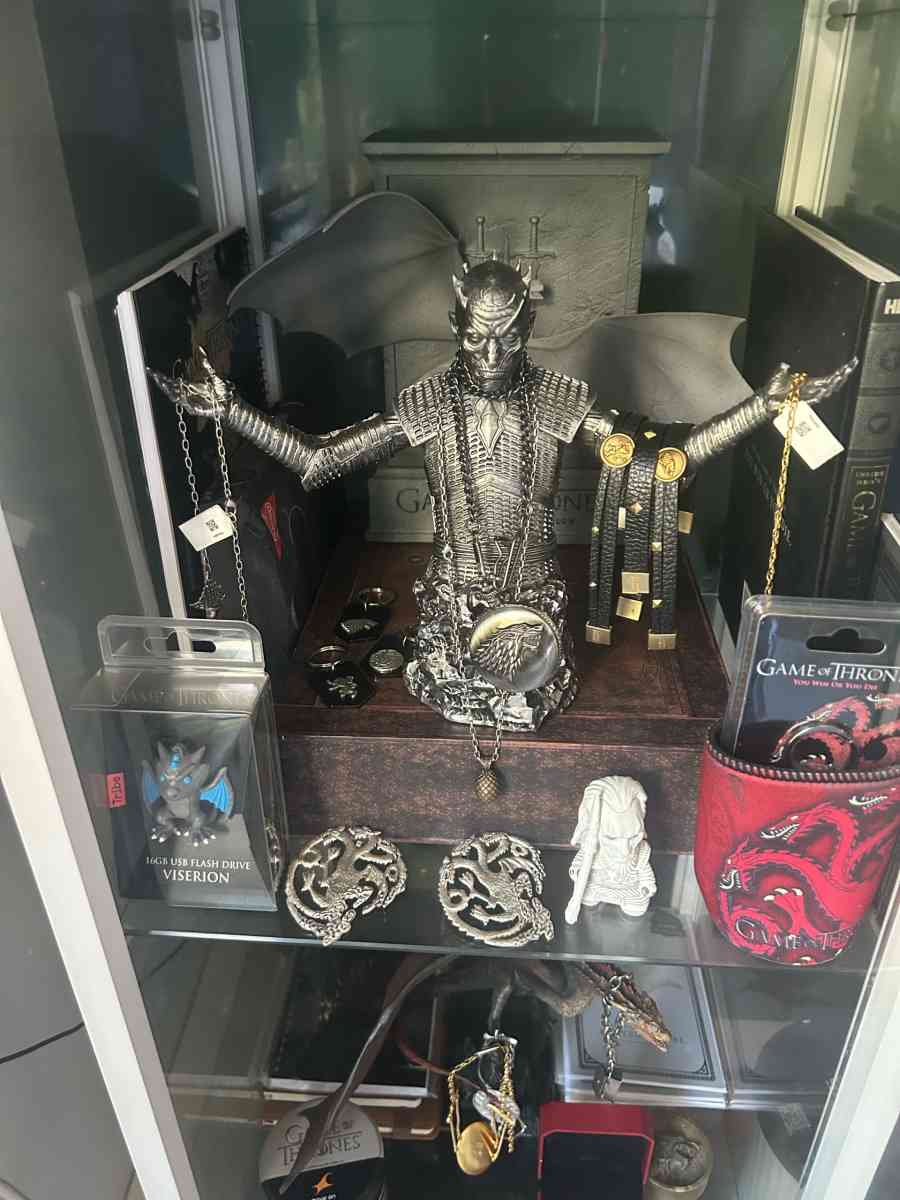game of thrones memorabilia collection