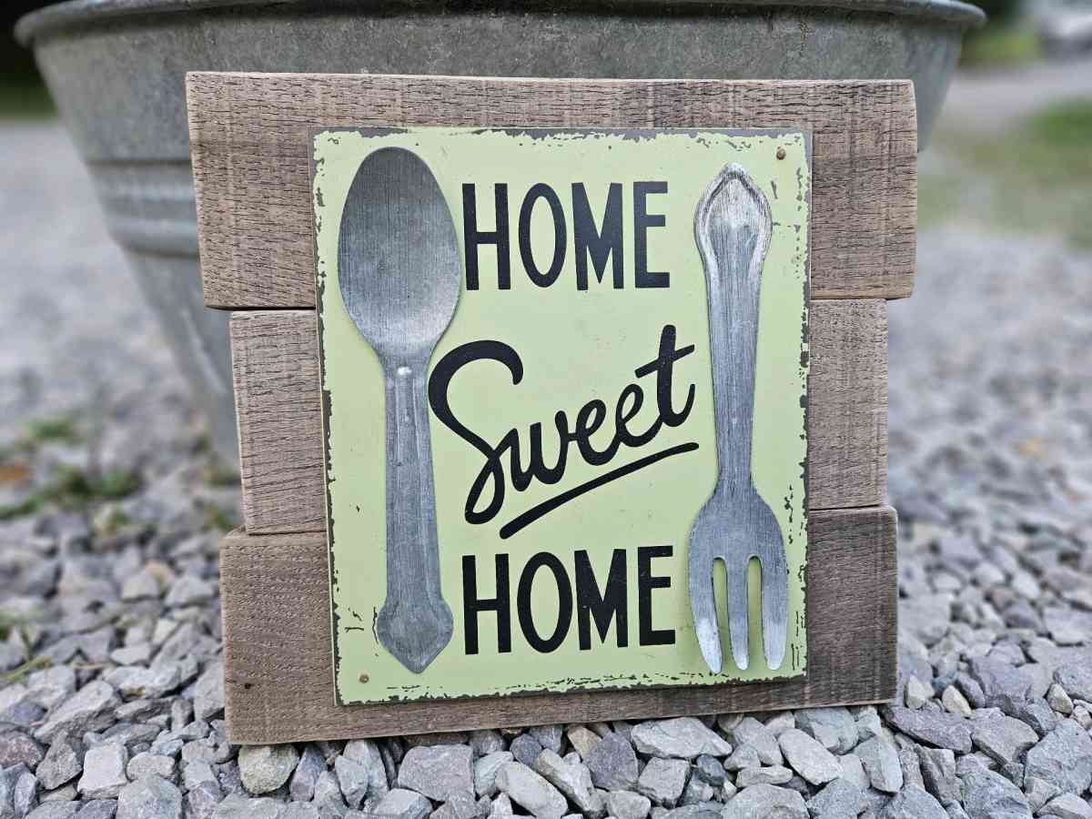 kitchen sign