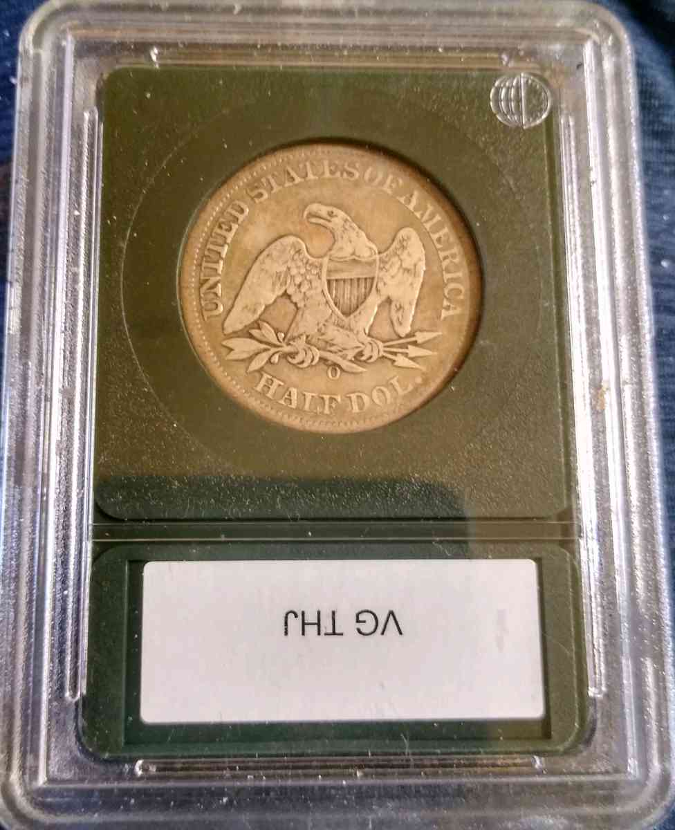 SEATED LIBERTY 50CENT PIECE