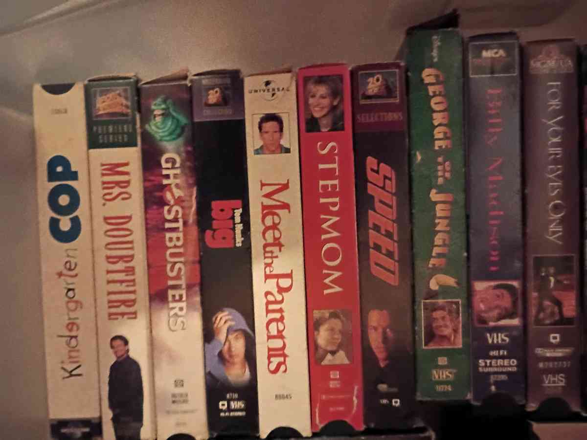 30 Walt Disney Movies And 34 Vhs Movies