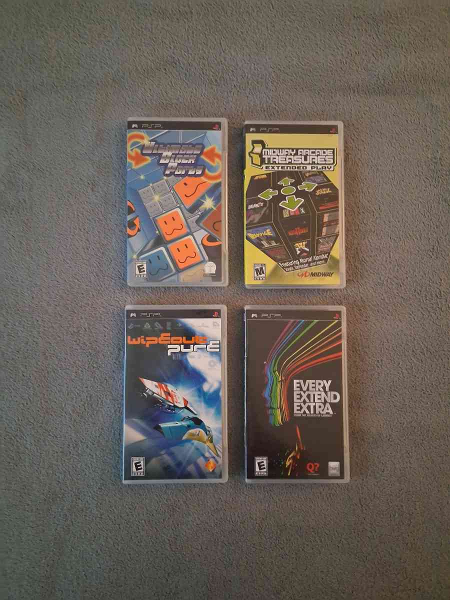 7 PSP Games and PSP UMD Videos for PlayStation Portable PSP