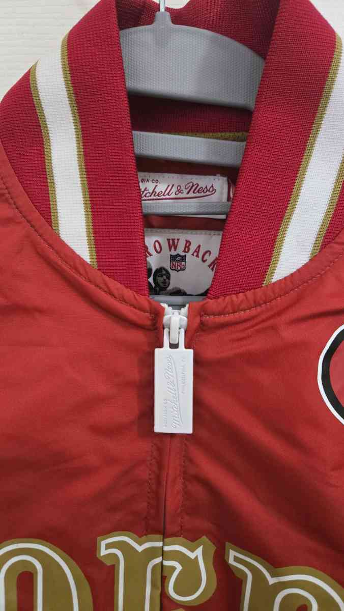 Mitchelle and Ness san Francisco 49ers jacket