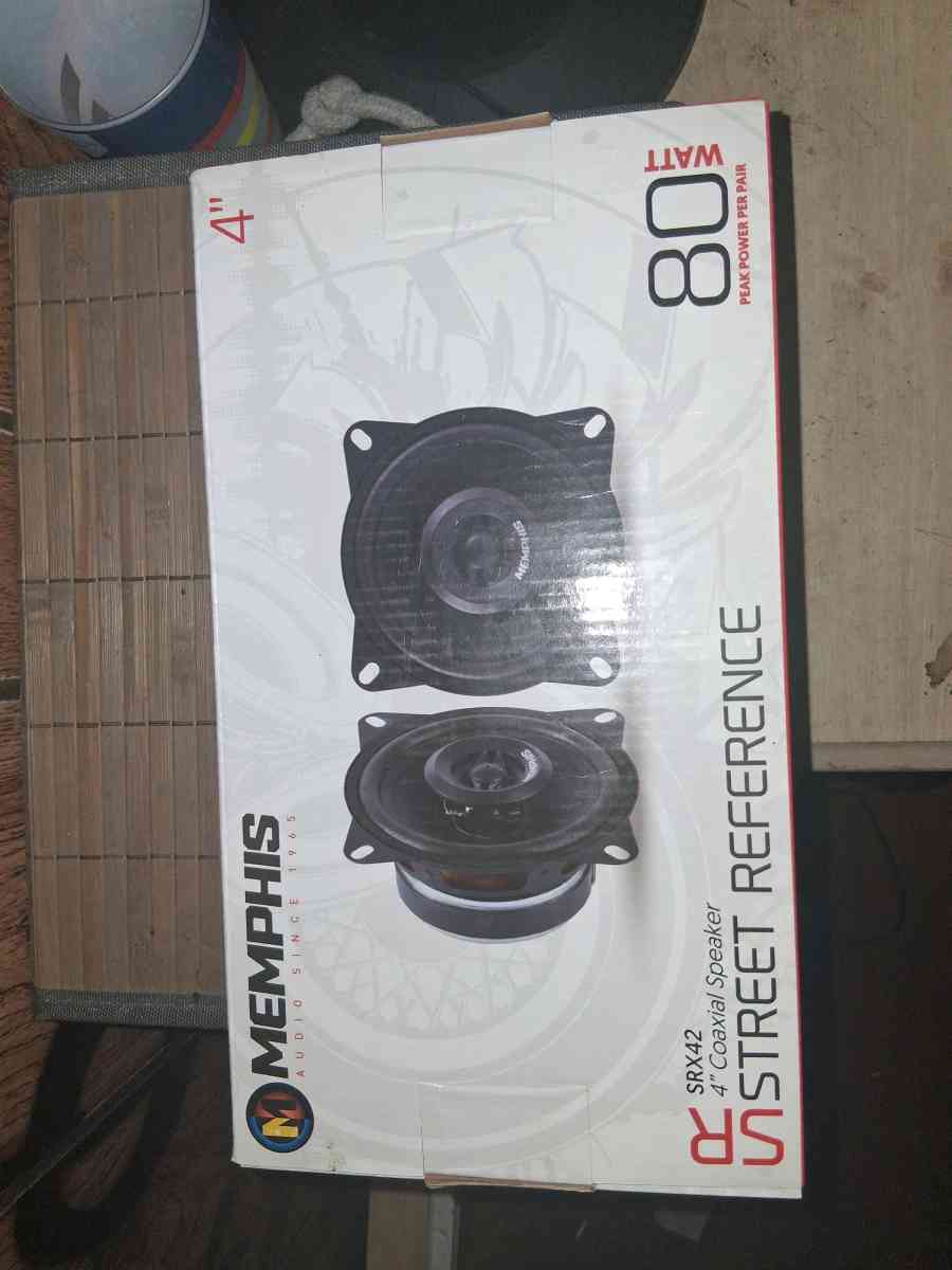 Memphis SRX42 street reference speakers