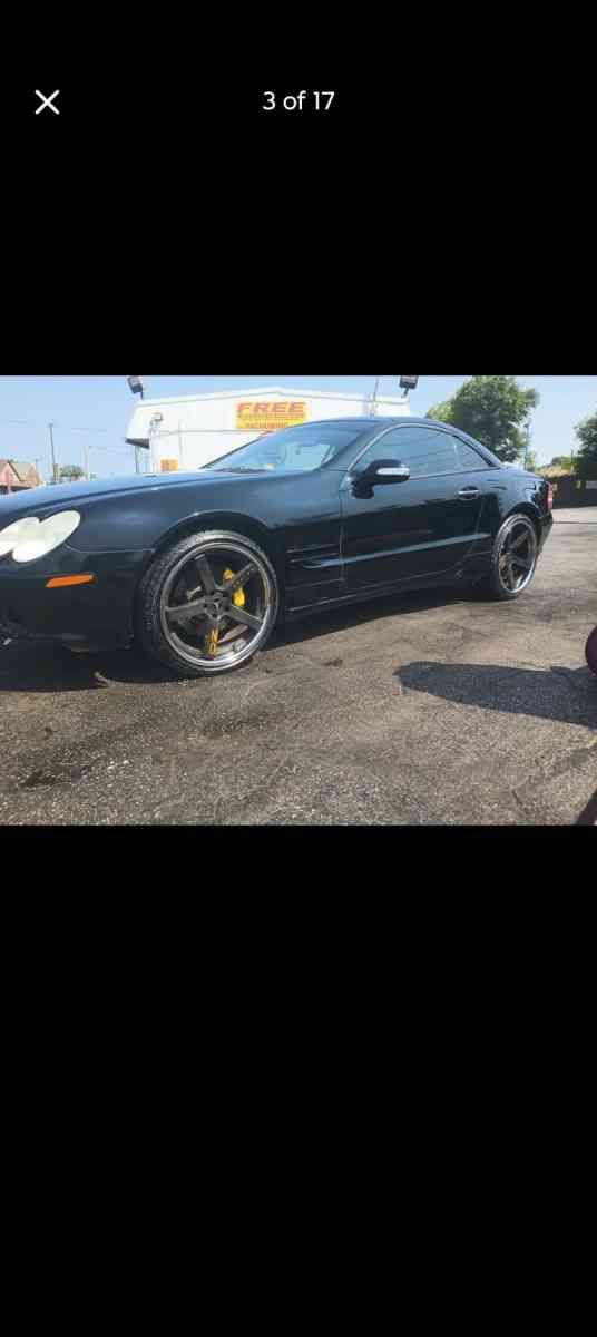 2003 Mercedes Benz SL 500 Convertible