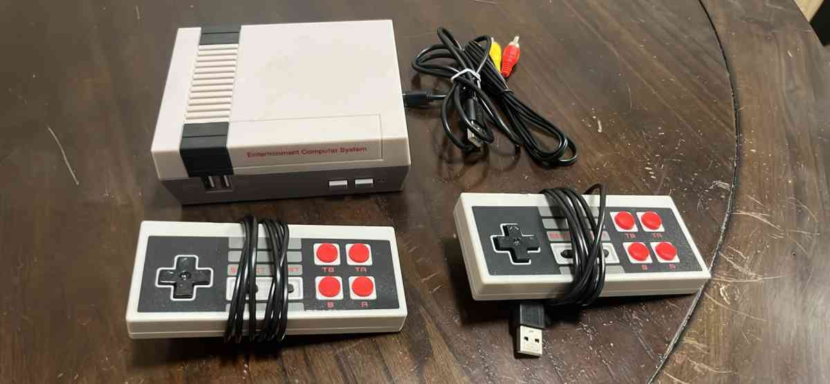 retro style gaming console