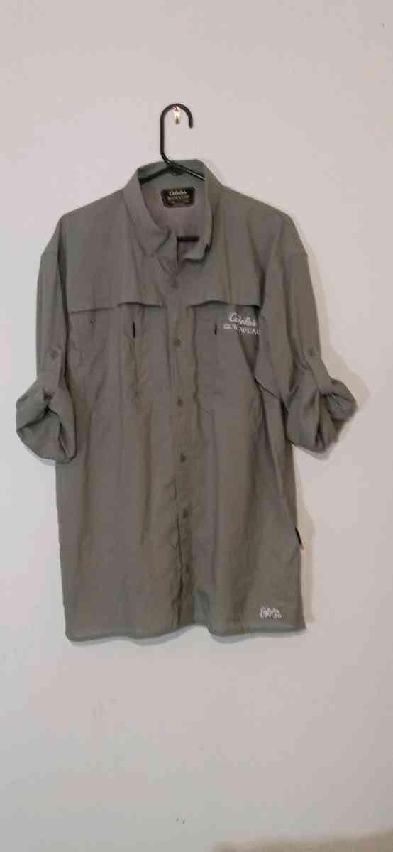 Cabelas Guidewear Mens Fishing Shirt