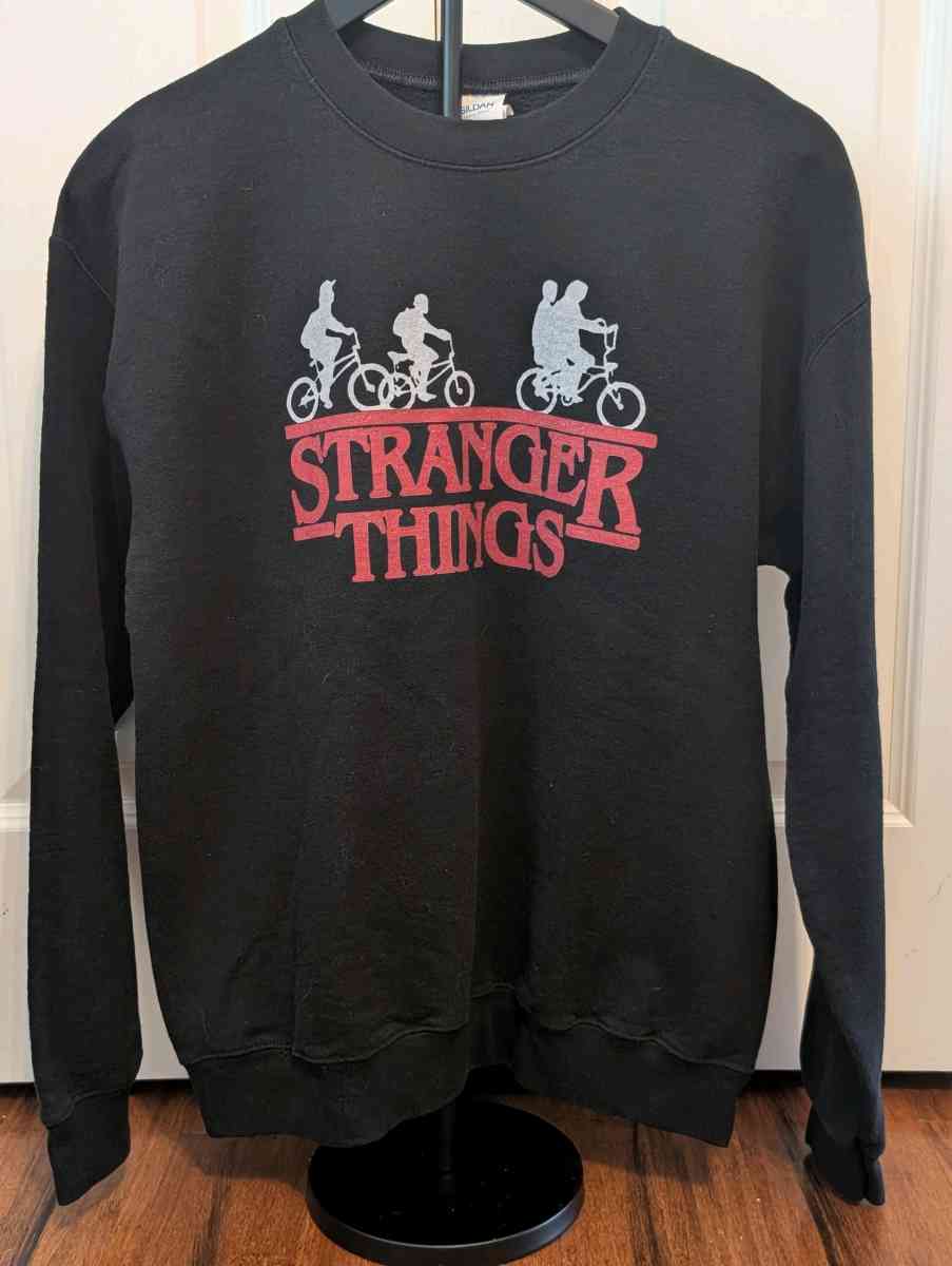 stranger things crew neck