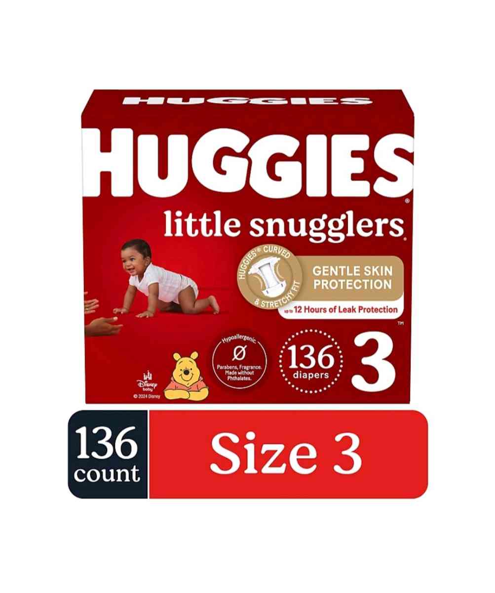 New Huggies Diapers