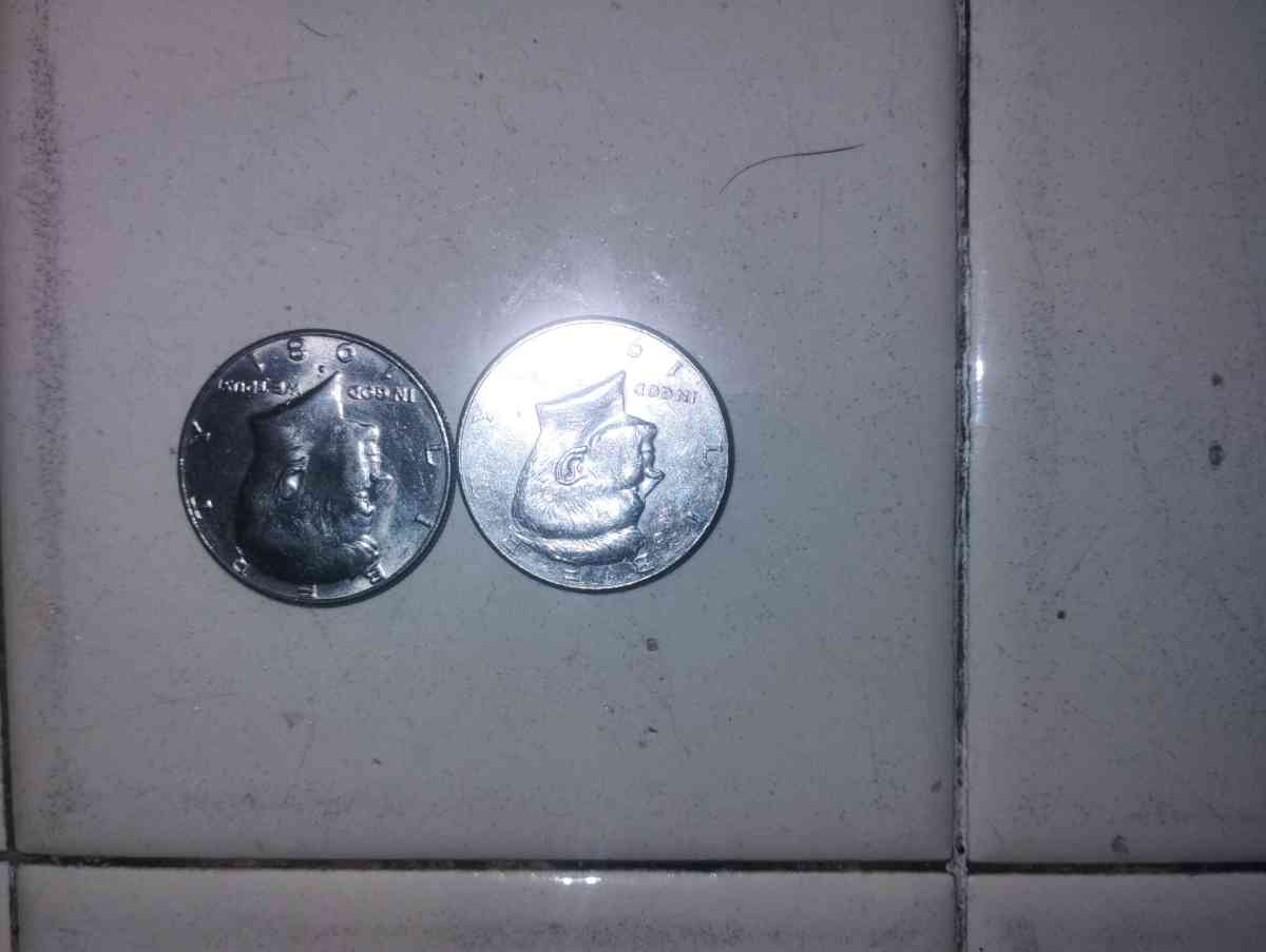 steel penny silver certificate and errors 2 doller bills