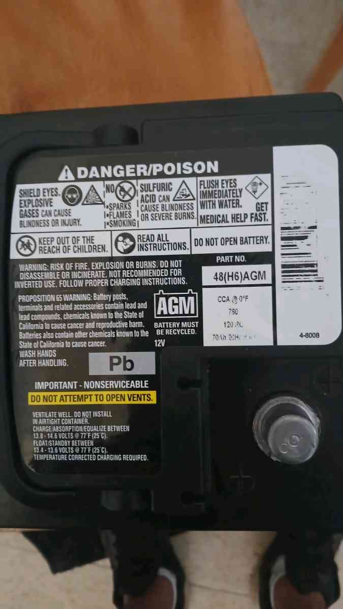 New 2019 Ford F150 Battery 3yr warranty New 05 12 2025 Great