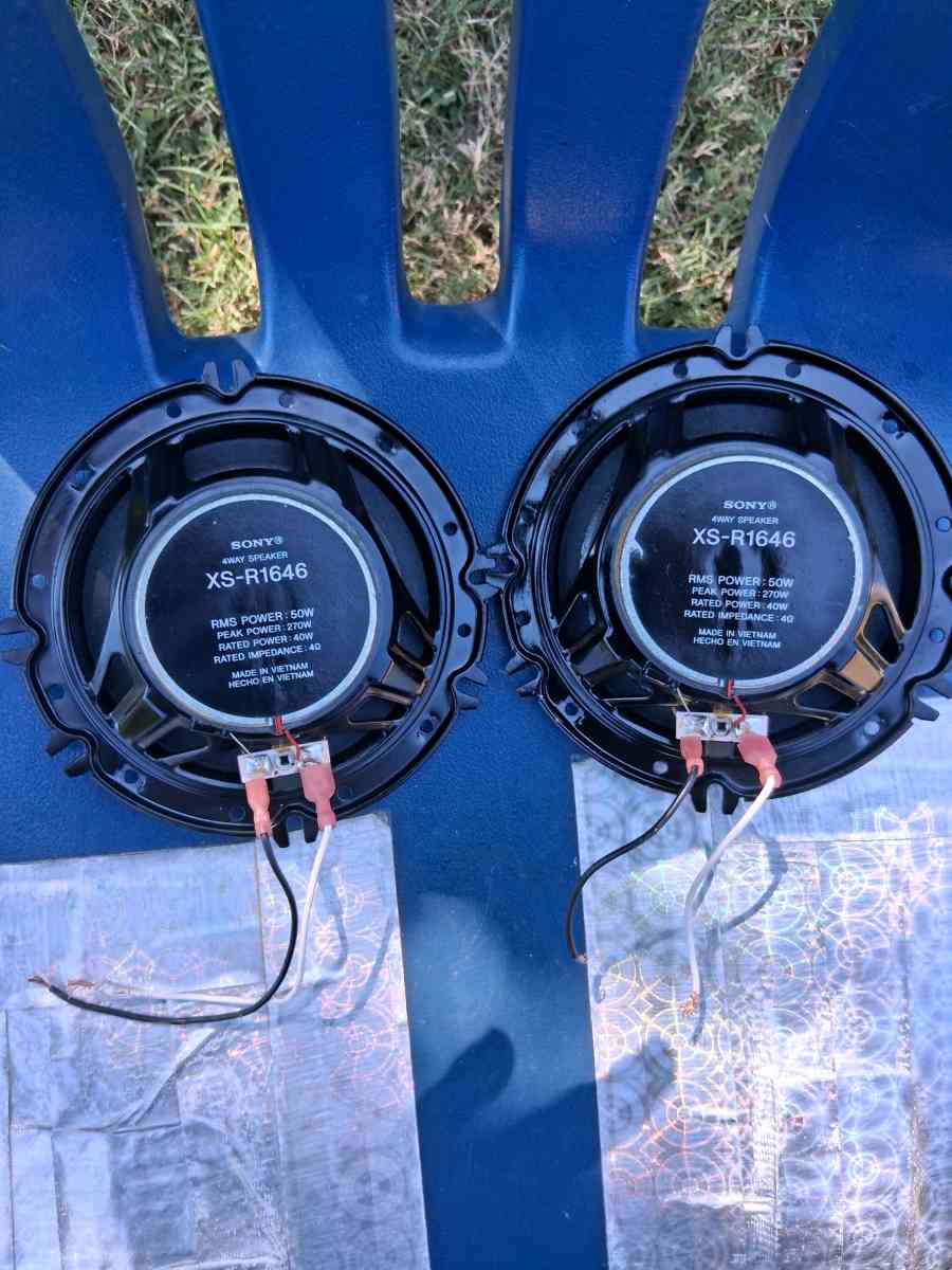 Sony XSR1646 65 4Way Car Speaker  270W Peak 4