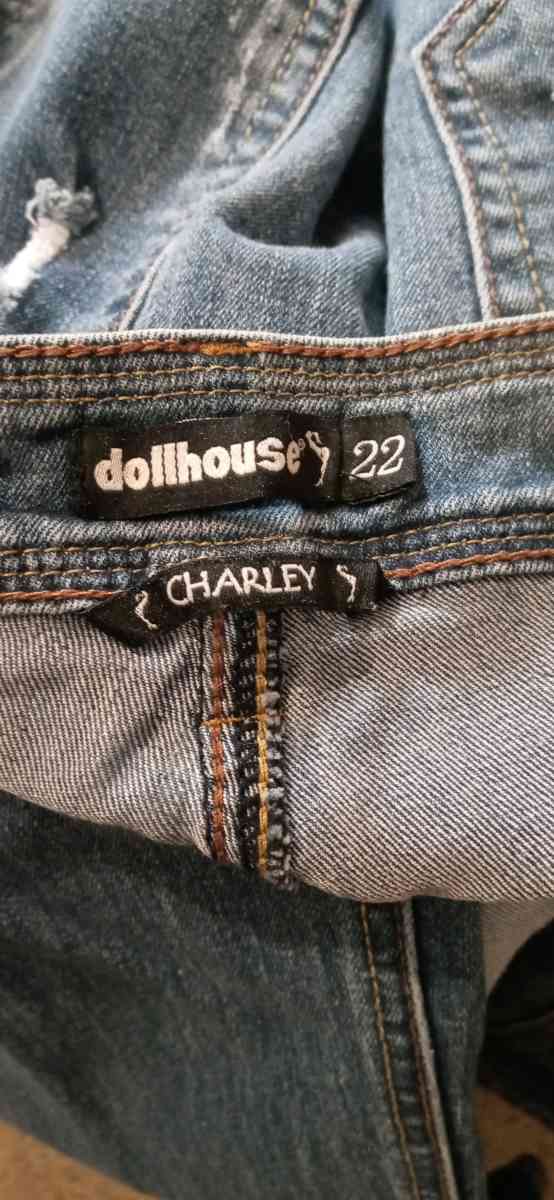 Womens Plus Size Denim Jeans 22