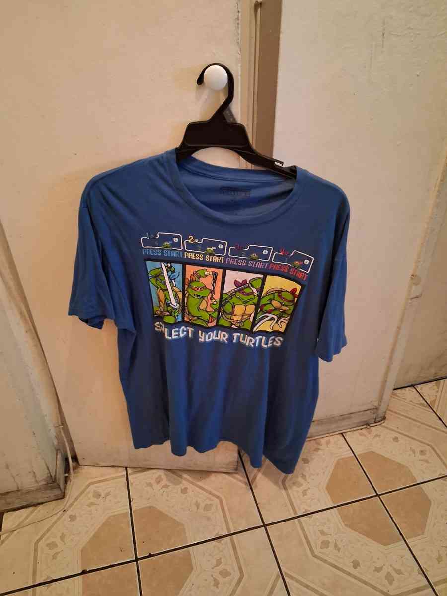 TMNT Arcade Blue T Shirt 2019 Size XL for Men