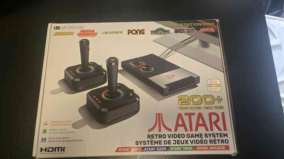 My Arcade Atari Game Station Pro Retro Video Game Console wi