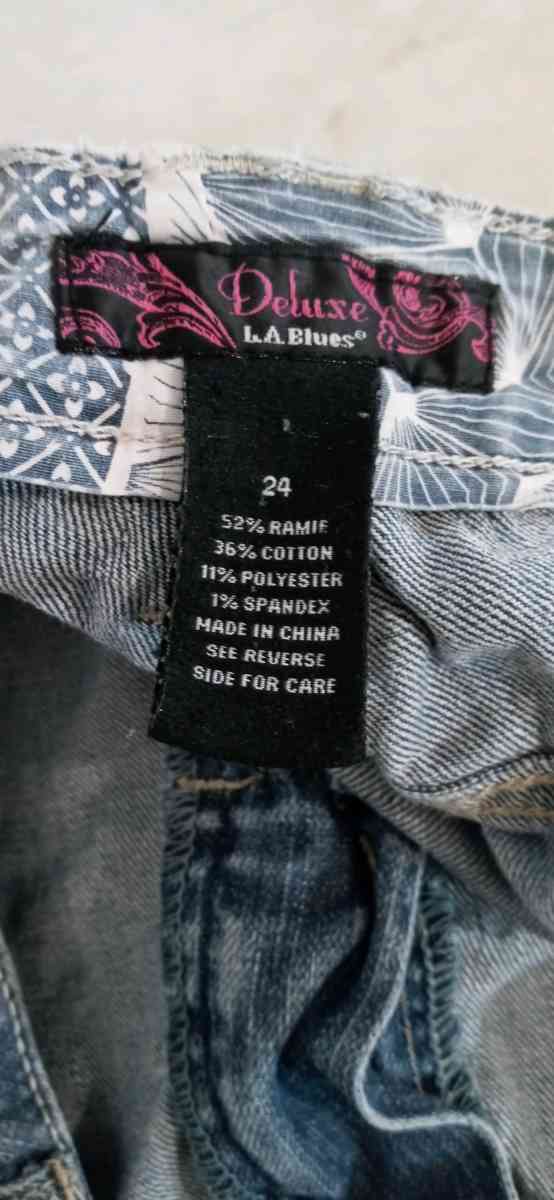 Womens Denim Capris 24