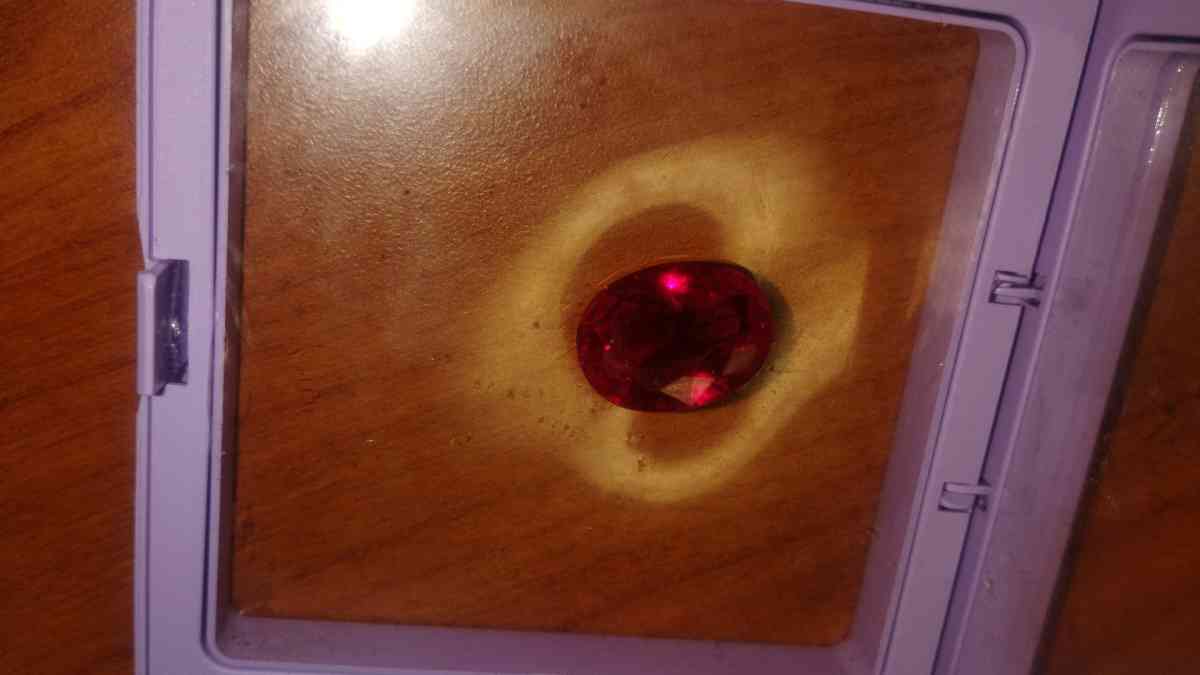 12 Carat Lab Grown Ruby