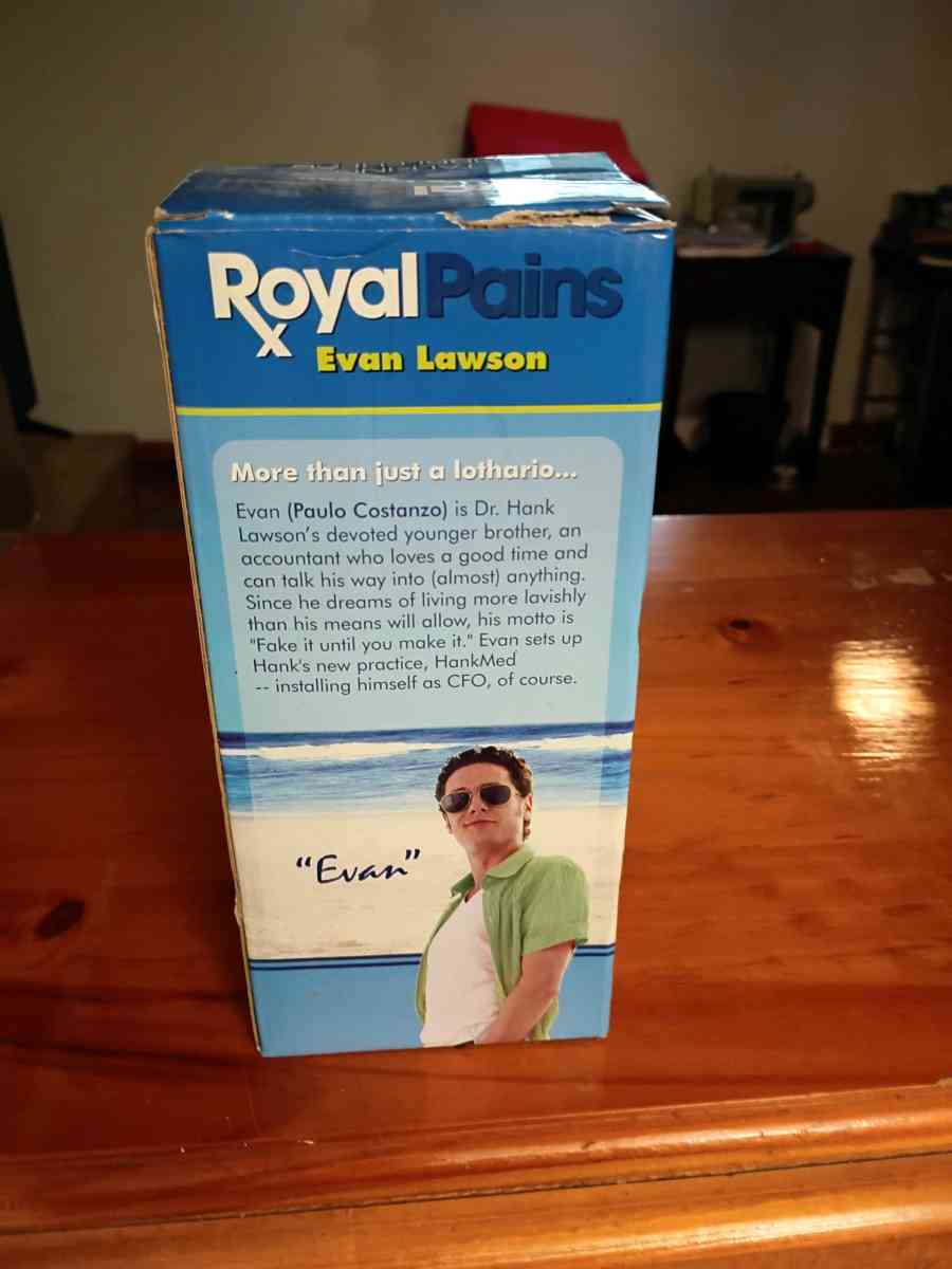 Royal Pains Evan Lawson Bobble Head