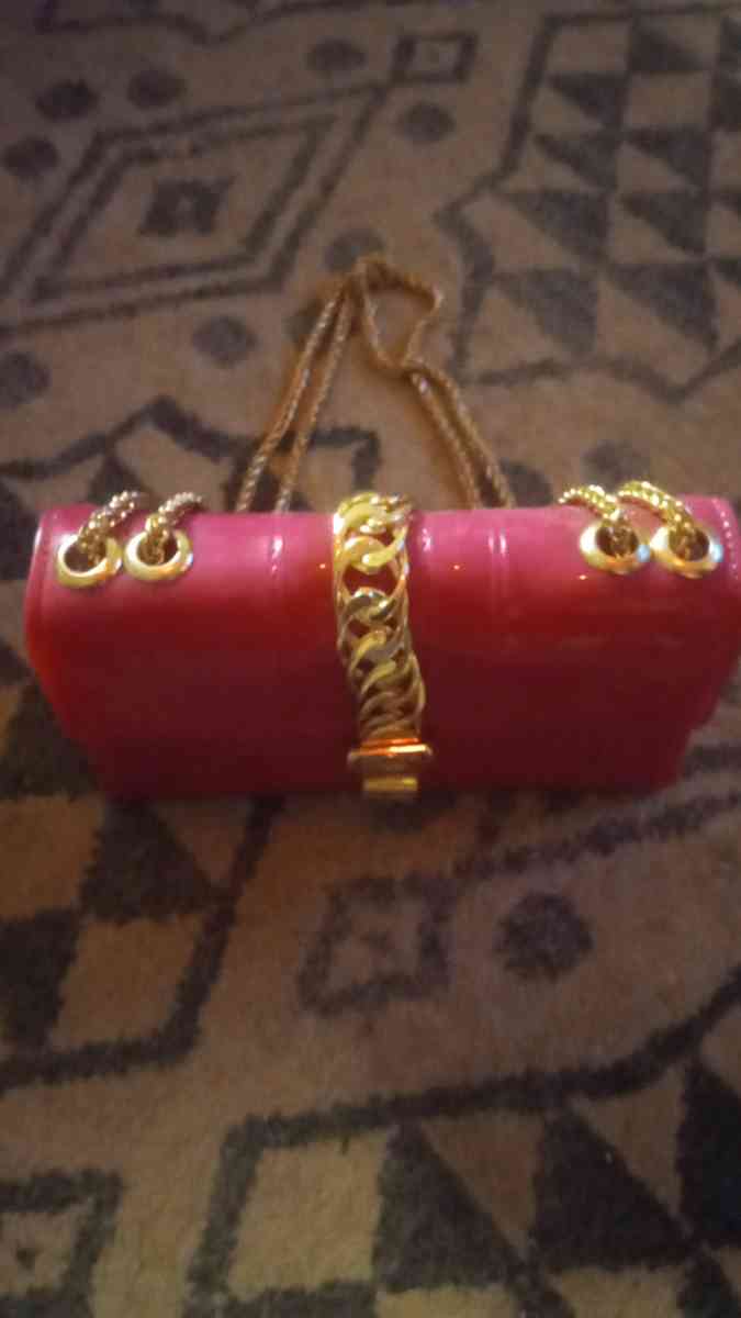 Pink Jelly Purse