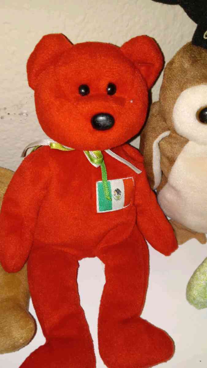 Rare collectible Beany babies