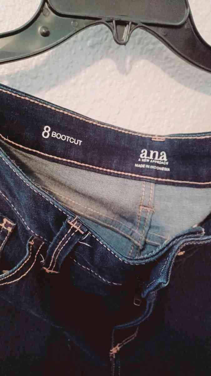 ana ladies jeans size 8 for sale