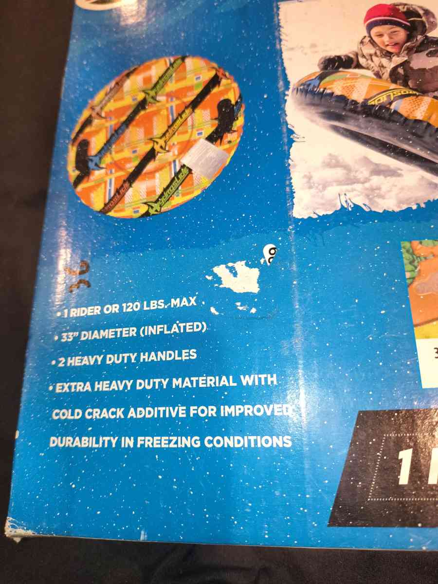 hydro slide snow tube