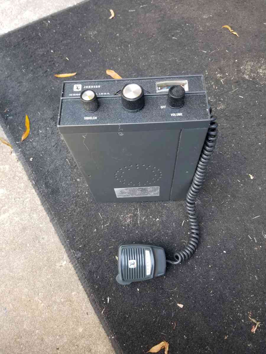 vintage Johnson CB radio works like new