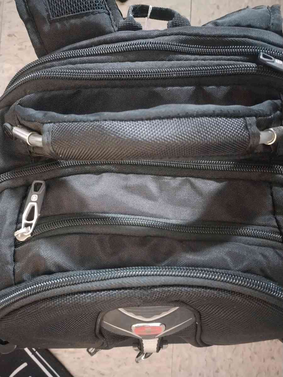 Swiss Gear Black Backpack School Travel Heavy Duty Padded La