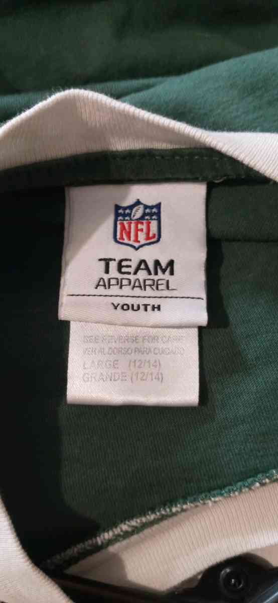 Youth Long Sleeve Tshirt Green Bay Packers