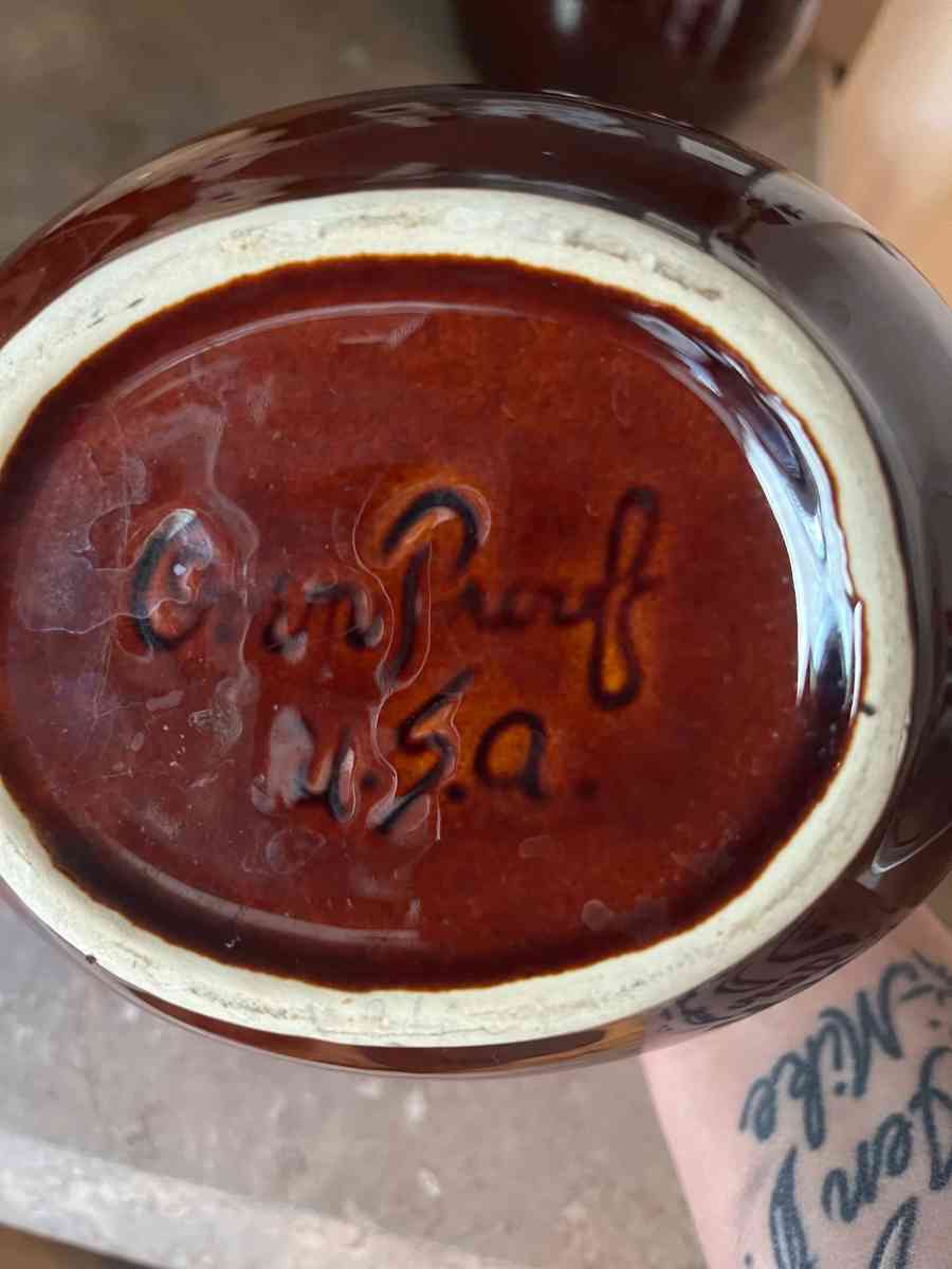 vintage Hull pottery USA