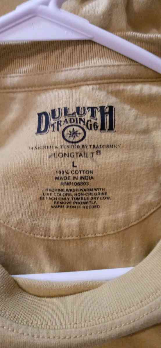 Mens Big and Tall Pocket Tshirt Large