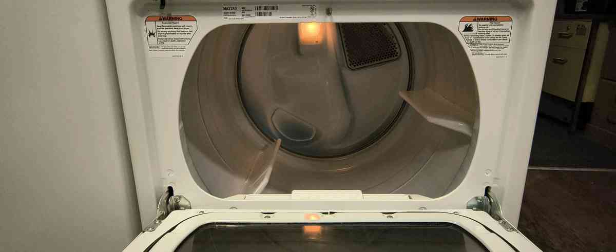 MAYTAG WHITE ELITE TOPLOAD WASHER  ELECTRIC DRYER SET