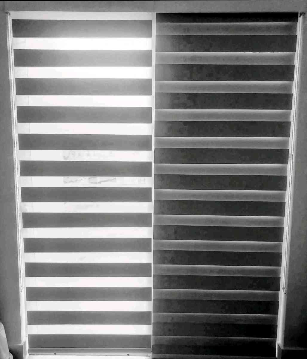 zebra Shades Roller shades screen o blackout blinds