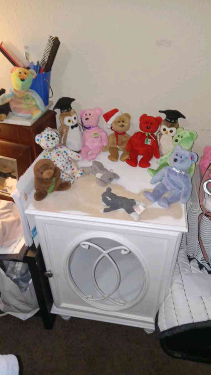 Rare collectible Beany babies