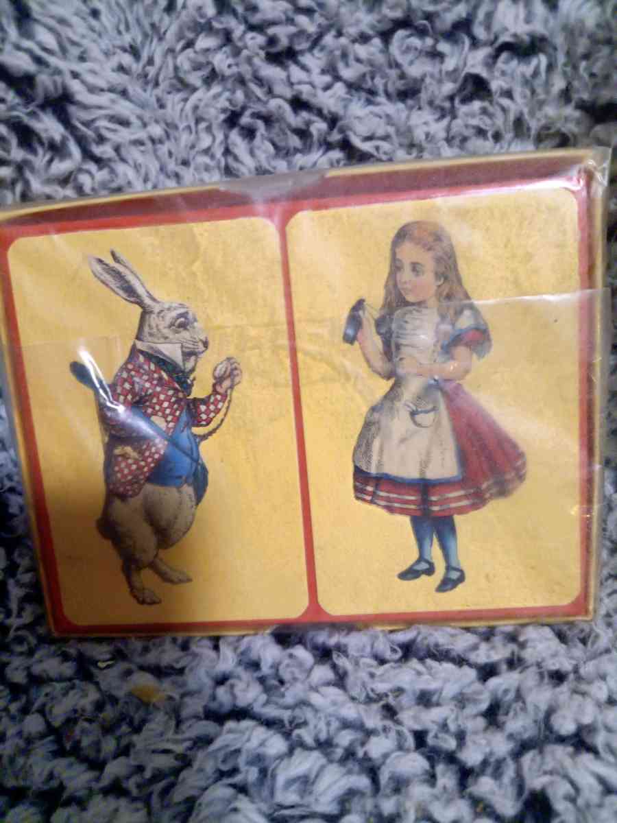 Alice And Wonderland Playing Cards