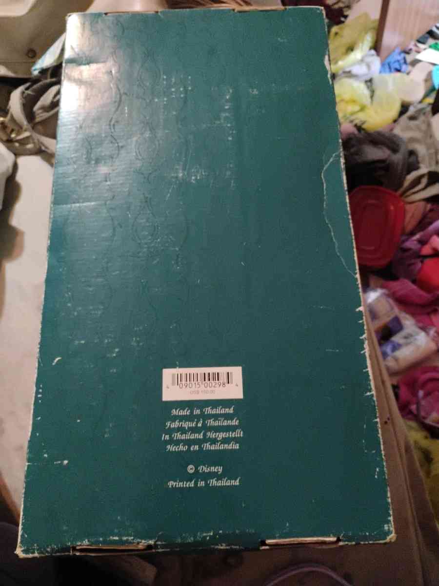 Disney Cinderella Fairy Godmother Porcelain Doll with wand