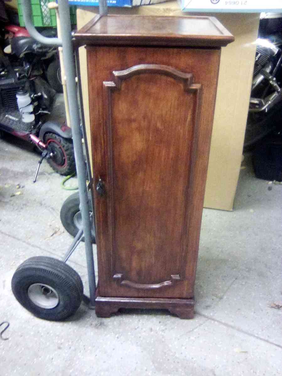 refinished unisex jewelry cabinet