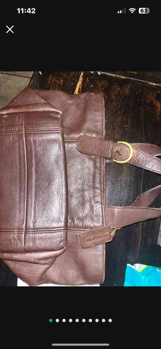 vintage coach purse